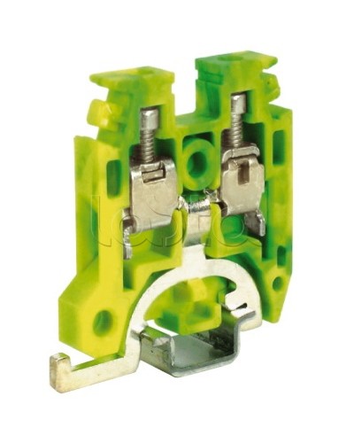 Зажим для заземления желт.зелен 2,5 кв.мм DKC ZTR110 в Балашихе Крепежные изделия Pintop.ru