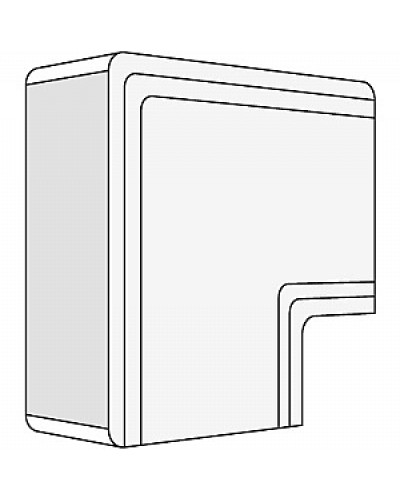 Угол плоский 100x80 NPAN DKC 01749 в Балашихе Аксессуары для кабель-канала Pintop.ru