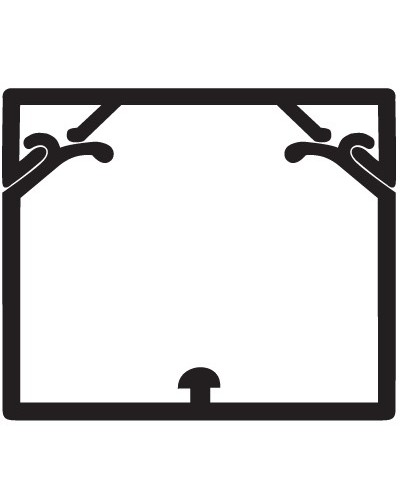 Кабель-канал 60x40 с крышкой с направляющими для установки разделителей TA-GN DKC 01780 в Балашихе Кабель-канал Pintop.ru