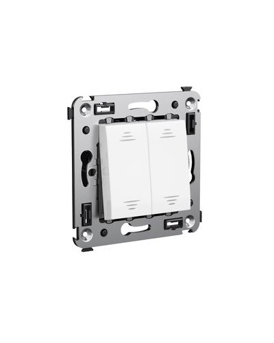 Диммер кнопочный в стену, Avanti, Белое облако DKC 4400343 в Балашихе Аксессуары для стоек и шкафов Pintop.ru