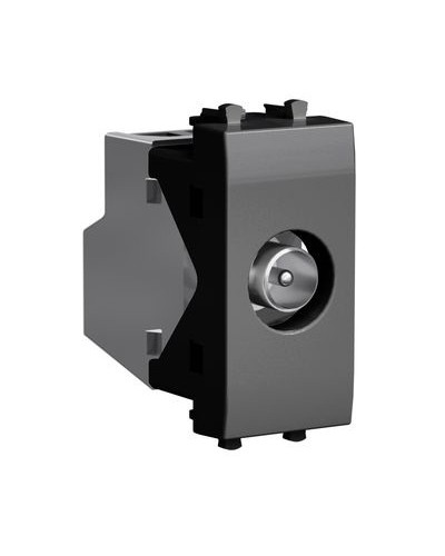 ТВ роз проходная Черный квадрат 1 м DKC 4402511 в Балашихе Блоки розеток Pintop.ru