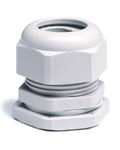 Зажим кабельный с контргайкой, IP68, PG11, д.5 - 10 мм DKC 52700 в Балашихе Клеммные колодки Pintop.ru