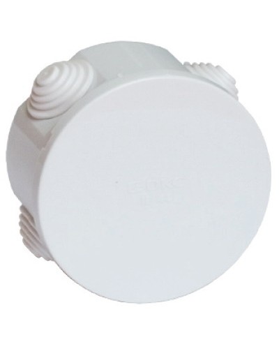 Коробка ответвительная с кабельными вводами, IP44, д.65х35 мм (24 шт/уп) DKC (53500) в Балашихе Распределительные коробки Pintop.ru