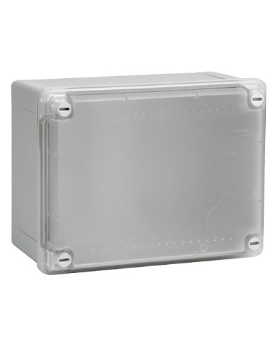 Коробка ответвит. с гладкими стенками, прозрачная, IP56, 240х190х90 мм DKC 54220 в Балашихе Распределительные коробки Pintop.ru
