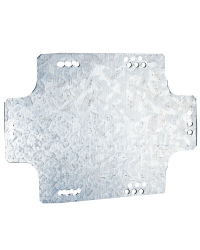 Монтажная пластина 380х300 из оцинкованной стали (штучно) DKC (59609) в Балашихе Аксессуары для лотков Pintop.ru