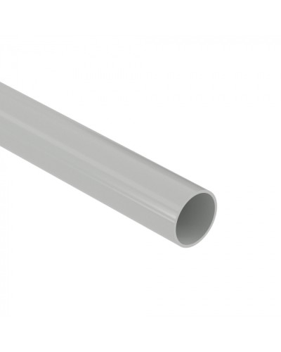 Труба глад. ПВХ 25 мм лёгкая серый (40 м) DKC (62925R) в Балашихе Гладкая труба Pintop.ru