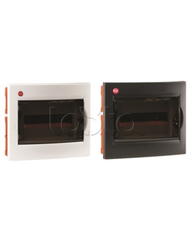 Щиток встраив.с двер.12мод.,IP41,бел., с клем.блок.1х87512 и замком DKC (81912) в Балашихе Распределительные коробки Pintop.ru