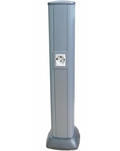 Колонна алюминевая 0,71 м, цвет темно-серебристый металлик DKC 09594 в Балашихе Аксессуары для стоек и шкафов Pintop.ru