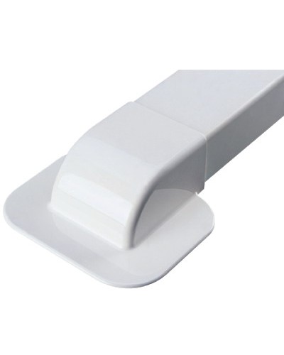 Ввод в стену под углом 90 град. для короба 90х40 мм DKC AIR90408 в Балашихе Аксессуары для стоек и шкафов Pintop.ru