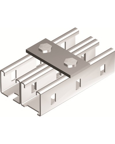 Пластина соединительная, длина 90 мм, 2отв., горячеоцинкованная DKC BMD1011HDZ в Балашихе Аксессуары для лотков Pintop.ru