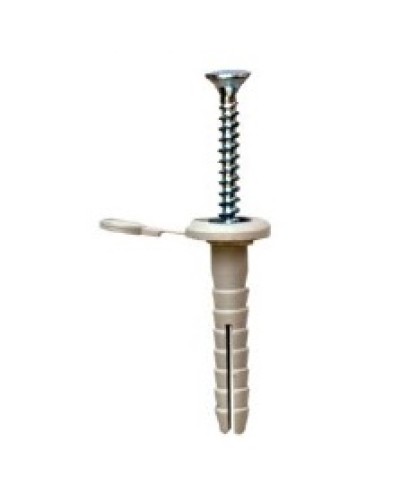 Саморез 4х35 мм с дюбелем C6 DKC CM06520 в Балашихе Крепеж: Дюбели, шурупы, саморезы Pintop.ru