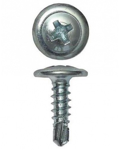 Саморез с пресс-шайбой 4.2x76 со сверлом DKC CM274076 в Балашихе Крепеж Pintop.ru