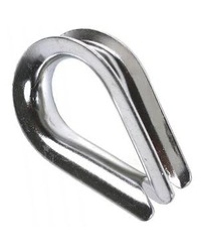 Коуш стальной оцинкованный под трос D2-D3 DKC CM621003 в Балашихе Трос и аксессуары Pintop.ru