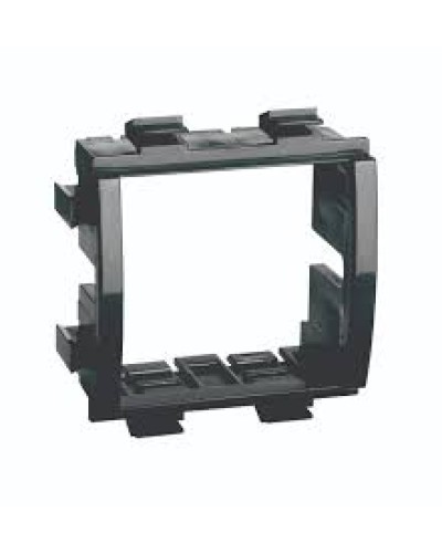 Каркас под 2 модуля Brava, чёрный DKC (F0000MB) в Балашихе Блоки розеток Pintop.ru