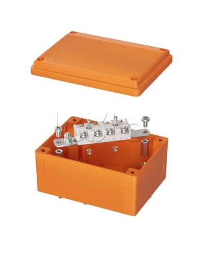 Коробка пластиковая FS с гладкими стенками и клеммниками IP56,150х110х70мм DKC (FSK20410) в Балашихе Распределительные коробки Pintop.ru