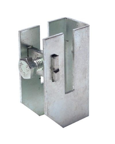 Скоба-держатель полосы с болтом DKC ND2312 в Балашихе Держатели, клипсы, скобы Pintop.ru