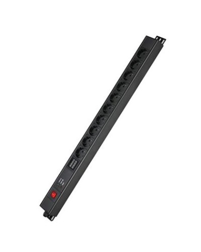Блок распределения питания вертикальный для 19 шкафов DKC R5VSH10SWOPAM в Балашихе Блоки розеток Pintop.ru