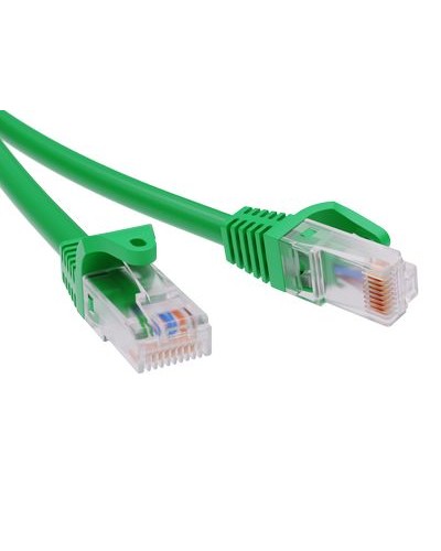 Патч-корд неэкранированный CAT6 U/UTP 4х2, LSZH, зелёный, 0.5м DKC RN6UU4505GN в Балашихе Патчкорды (медные) Pintop.ru