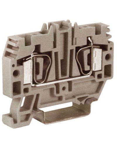 Зажим 4 кв.мм серый DKC ZHM250GR в Балашихе Держатели, клипсы, скобы Pintop.ru