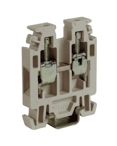 Зажим 2,5 кв.мм серый DKC ZRN500GR в Балашихе Крепежные изделия Pintop.ru