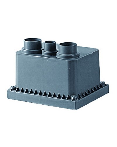 Колодец переходной смотровой 225x175x145 с крышкой для двустенных труб DKC (025001) в Балашихе Повороты, муфты, тройники Pintop.ru