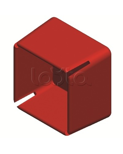 Заглушка торцевая для одиночного профиля LAS и двойного профиля DBL/DBM ДКС BPO4141 в Балашихе Аксессуары для лотков Pintop.ru