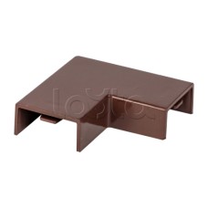 Поворот 90 гр. (20х10) (4 шт) темное дерево EKF-Plast (abd-20-10x4)