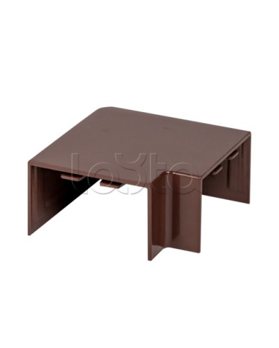 Поворот 90 гр. (40х25) (4 шт) темное дерево EKF-Plast EKF (abd-40-25x4) EKF (abd-40-25x4) в Балашихе Аксессуары для кабель-канала Pintop.ru