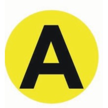 Наклейка "A" d=20mm. EKF PROxima EKF (an-2-9) EKF (an-2-9)