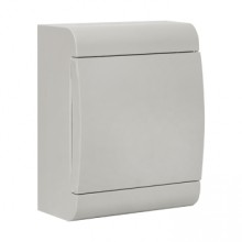 Щит распределительный ЩРН-П-6 белая дверца IP41 EKF Basic (pb-n-6w-bas)