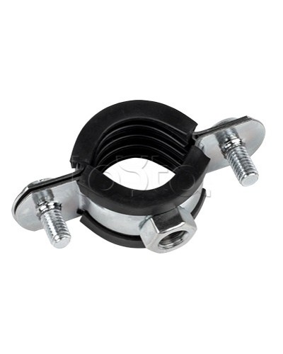 Хомут стальной 3/8 (15-19 мм), с уплотнителем EKF (hsu1038) в Балашихе Стяжки-хомуты Pintop.ru