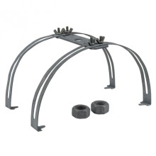 Держатель молниеприемника 1-2 метра на круглый конек двойной EKF PROxima (lp-04002)