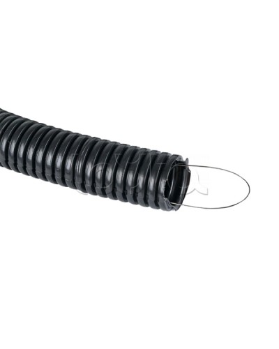 Труба гофр. негорючая безгалогеновая FRHF с протяжкой d32 мм (50 м) черная EKF-Plast (FRHF-32) в Балашихе Труба гофрированная Pintop.ru