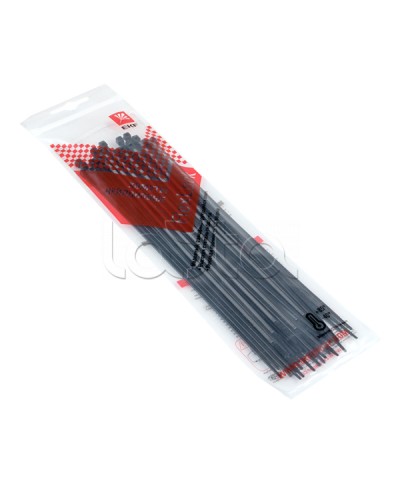 Хомут P6.6 стандартный (ч), 3.6x200 (50шт) FlexLock PROxima EKF (plc-fl-ctsb-3.6x200-r) в Балашихе Стяжки-хомуты Pintop.ru