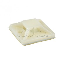 Площадка самоклеящаяся (25х25мм.) белая (20шт.) EKF PROxima (plc-25x25-r)