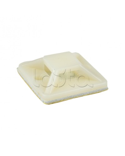 Площадка самоклеящаяся (25х25мм.) белая (20шт.) EKF PROxima (plc-25x25-r) в Балашихе Крепежные изделия Pintop.ru