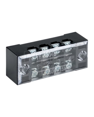 Терминал клеммный TB-1504 до 1,5 мм2 15A 4 клеммные пары EKF PROxima (tb-1504) в Балашихе Клеммные колодки Pintop.ru