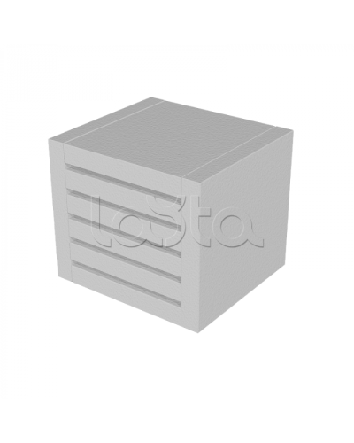 Вентиляционный блок TEHSTRONG VB 100x100x40 (EI 90) EKF (vb10040) в Балашихе Аксессуары для лотков Pintop.ru