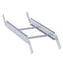 Угол вертикальный шарнирный для лестничного лотка 50x500 мм EKF (vlt50500)