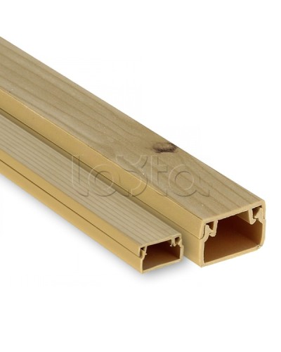 Канал кабельный (25х16) (40 м) светлое дерево EKF-Plast (kk-25-16w) в Балашихе Кабель-канал Pintop.ru