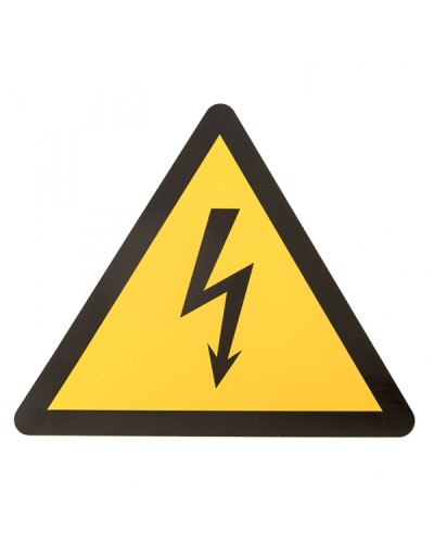 Наклейка Молния (25х25х25мм.) EKF PROxima (an-1-02) в Балашихе Аксессуары для кабель-канала Pintop.ru