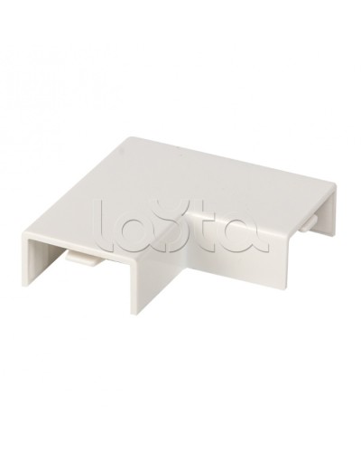 Поворот 90 гр. (20х10) (4 шт) белый EKF-Plast EKF (abw-20-10x4) в Балашихе Аксессуары для кабель-канала Pintop.ru