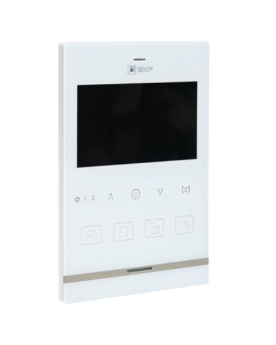 Видеодомофон IPV-01 бел. 4TFT 4пр. 2 канала IP20 EKF (int-ipv-01) в Балашихе Абонентские видеоустройства Pintop.ru