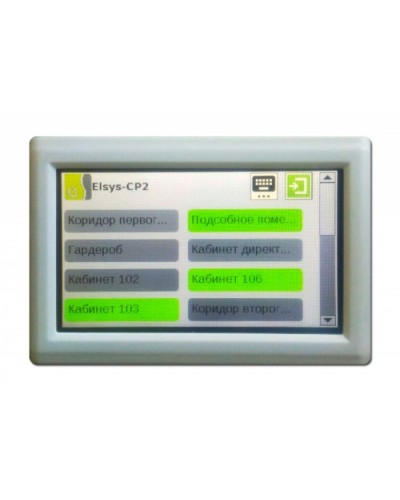 Клавиатура подсистемы охранной сигнализации Elsys-CP2 в Балашихе Сетевая СКУД Elsys Pintop.ru