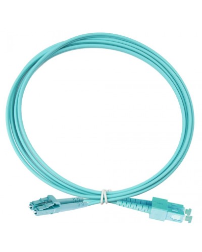 Оптический коммутационный шнур дуплексный, OM3, 2х50/125, SC-LC, 10 м Eurolan (41F-30-SC-LC-10) в Балашихе Патч-корды и пигтейлы Pintop.ru