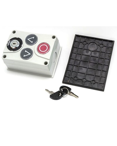Панель управления 3х кнопочная с ключом Faac 402500 в Балашихе Устройства радиоуправления для шлагбаумов и автоматики Pintop.ru
