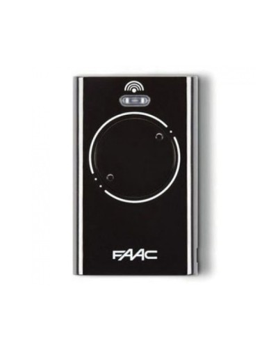 Брелок-передатчик 2-канальный Faac 7870091 (черный) в Балашихе Устройства радиоуправления для шлагбаумов и автоматики Pintop.ru