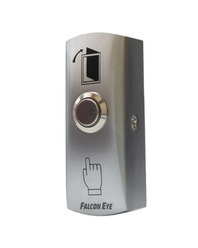 Кнопка выхода металлическая накладная Falcon Eye FE-EXIT в Балашихе Кнопки выхода Pintop.ru