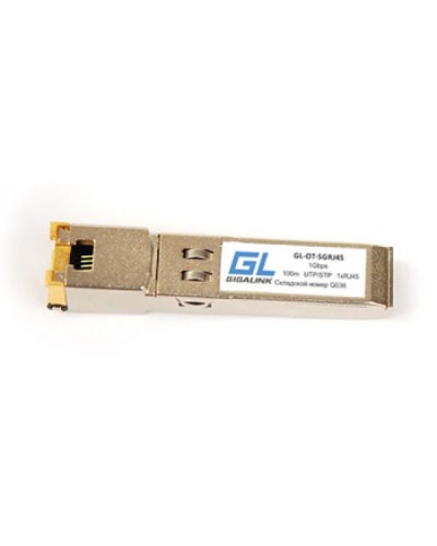 Модуль SFP Gigalink GL-OT-SGRJ45 в Балашихе Модули SFP/XFP/GBIC Pintop.ru