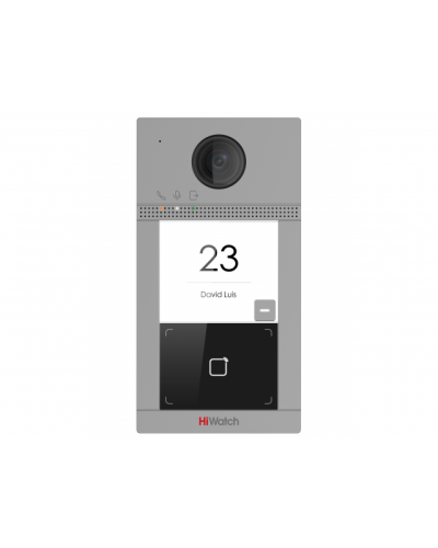 Вызывная панель HiWatch VDP-D4211W(B)/Flush в Балашихе Вызывные видеопанели малоабонентные Pintop.ru